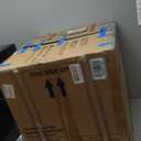 EUHOMY 1.7 Cu.Ft Mini Fridge, Reversible Single Door Compact Refrigerator, Adjustable Thermostat, Energy Saving, Mini Fridge for Bedroom, Office, Dorm, Black