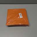 2 x Unisex Matte Preschool and Kindergarten Graduation Cap with Year Charm Tassel (Orange)