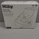 Nuby Easy Go Booster Seat - Travel Booster Seat for Babies and Toddlers - Holds Up to 35 Pounds - 9+ Months - Blue