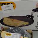 Hawkins Futura Non-stick Flat Dosa Tava Griddle, 11-inch,Black