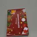 Guitar Wall Mount 2 Pack, Black Walnut Wood Guitar Hanger, U-Shaped Guitar Wall Hanger Mount, Guitar Holder Hook Stand Wall for Acoustic, Electric Guitar, Banjo, Bass, for Guitar Player Men Boy