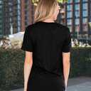 Women Tennessee Whiskey Shirt Vintage Cowgirl T Shirts Cute Cow Print Graphic Tees Short Sleeve Tops (Black, M)