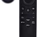 Replacement Voice Remote for Samsung Smart TV BN59-01385A Compatible with Samsung QLED, Crystal UHD, Frame Series TVs, Universal Smart TV Remote with Voice Control & NTFLX and PRM Video Disny+ Buttons