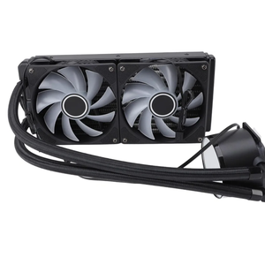 240mm ARGB CPU Liquid Cooler, Integrated Double PWM Fan with Large and Low Noise, for LGA 1150 1151 1155 1156 1200 1700 2011 2066 and AM4 AM5