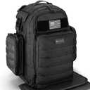 Dad Diaper Bag Backpack with Diaper Changing Mat - Tropical Black