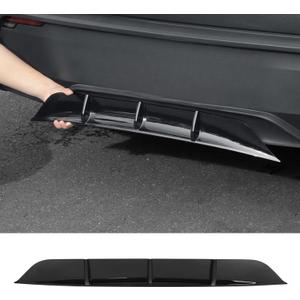 Rear Diffuser for Tesla 2025 2026 Modle Y Rear Bumper Molding Lower Lip Splitter Spoiler Model Y Juniper AccessoriesGlossy Black