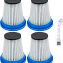 520280 Filter Replacement for Kenmore Stratus 24V 2-In-1 Cordless Stick Vac DS1030 HEPA Filters Compatible with Kenmore 16V Cordless Lightweight Vacuum DS1020, Compare to part # 520280, 4 Pack