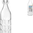 Bormioli Rocco 1205710 Moresca Glass Bottle, 1 Lt