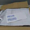 750#10 Security Envelopes, PANDRI NO.10 Self-Seal Double Window Envelopes Designed for QuickBooks Invoices, Business Statements & Documents - Number 10 Size 4 1/8 Inch X 9 1/2 Inch - 24 LB
