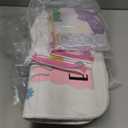 Nuanchu 6 Pcs Easter Shower Curtain Set with Rug Easter Bunny Bathroom Sets with Shower Curtain Bath Mat U Shaped Mat Toilet Lid Cover 2 Bath Towels and 12 Hooks Rabbit Bathroom Decor