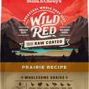 Stella & Chewy's Wild Red Dry Dog Food Raw Coated High Protein Wholesome Grains Prairie Recipe, 21 lb. Bag, Best By 08/05/26