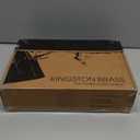 Kingston Brass Concord 8-Inch Adjustable Center Wall Mount Kitchen Faucet, Brushed Brass