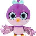 Jazwares Do, Re & Mi Little Feature Plush - 8-Inch 'Re' The Hummingbird Plush Toy with Sounds - For Kids 3 And Up - (Purple)