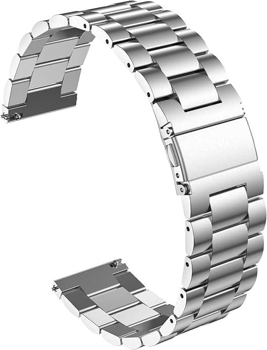 Fit for Casio MDV106-1AV / MTP-VD01 Watch Bands for Men, 22mm Stainless Steel Quickly Release Replacement Strap Wristbands for Casio MDV-106 Series 