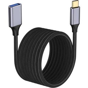 Pastall USB3.0 Female to USBC Male OTG Adapter(3M/9.9 Ft) Typec to USB Adapter,Usba to Usbc Male for Phone/Laptop/Tablet/Switch USBC Device