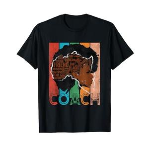 Vintage Coach Afro African American Women Black History T-Shirt 2XL