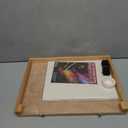 Tabletop Easel for Painting, 16.5"x12" Adjustable Portable Beechwood Drawing Board with Detachable Strap, Art Easel Includes Art Painting Papers, Sketch Papers and Masking Tape, Ideal for Diamond Art