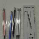 Stylus (5 Pcs), 2-in-1 Stylus Pen for Touch Screen, High Precision and Sensitivity, Suitable for iPhone/ipad/Android Tablets, Compatible with All Touch Screens (Black/White/Blue/Rose Gold/Silver)