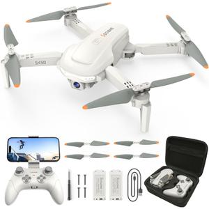 SOTAONE S450 Drone with Camera for Kids Adults - 1080P HD FPV RC Quadcopter with Carry Case