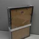 11x17 Picture Frame Set of 5, Black Photo Frames High Transparent Wall Gallery Desktop Horizontal Vertical for Canvas Collage Photo Poster Certificate 11 x 17 inches