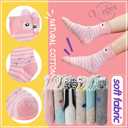 Unicorn Socks Gifts for Girls kids Cute Animal Fun Crew Fashion Funny Novelty Soft Cotton Socks 6 Pairs (3-5T)