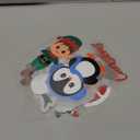 Dilunave 60 Sheets Christmas Iron on Transfers Santa Claus Patches Stickers Washable Heat Appliques Thermal Transfer Stickers for Shirt Cloth DIY Crafts Party Favors(Cute)