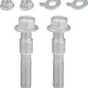 X AUTOHAUX 2 Set Alignment Camber Caster Castor Adjusting Bolt Kit for Dodge Sprinter 3500 2007-2009 for Honda Fit 2007-2019 for Hyundai Elantra 2007-2017