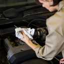 Tomorotec Recycled Multipurpose Industrial Wiping Cloths (50 lbs) Assorted Colors, Eco-Friendly Colored T-Shirt/Knit Cleaning Rags for Grease, Oil Removal & More