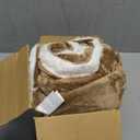 Bedsure GentleSoft Sherpa Fleece Throw Blanket for Couch, Non-Heated, Thick and Warm Throw for Women and Men, Soft Fuzzy Plush Kids Blanket for Winter, Camel, 50x60 Inches