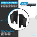 Fender Insert For Chevy Silverado 1500/2500/3500 2014-2018 Driver and Passenger Side Front, CAPA, GM1266101, GM1267101, 22801018, 22801019 1Pair
