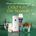 Glade 1-Wick Scented Candle Jar, Balsam & Spruce, Air Freshener Infused with Essential Oils, 4.08 Oz, 2 Count