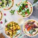 175 PCS Jungle Party Plate Set, Animal Theme Party Decorations, Wildlife Theme Disposable Tableware Set, Kids Birthday Plate Decorations. (25 guests)