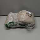 jinchan Linen White Curtain for Living Room Divider Extra Wide 100 Inch Light Filtering Semi Sheer Grommet Patio Curtain for Sliding Door Coastal Decor Sunroom Floor to Ceiling Window 1 Panel 100"x84" (Tan)