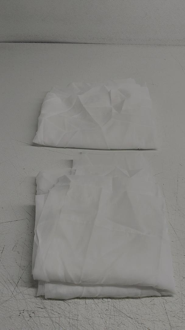 Window Curtains 2 Pack White 40"x 86"