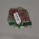 VERY100 Christmas Garland with Lights 8.3 FT Festival Lighted Berry Beaded Garland Christmas Decorations for Indoor Home Mantel Fireplace Holiday Party Decor(Red)