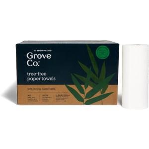 Grove Co. Bamboo, Tree Free, Paper Towels, 12 Rolls (140 sheets per roll)