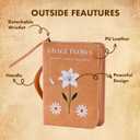 Bible Cover, Durable and Stylish, Protective Fit with Handle for Bible and Accessories, Ideal Gift for Men and Women