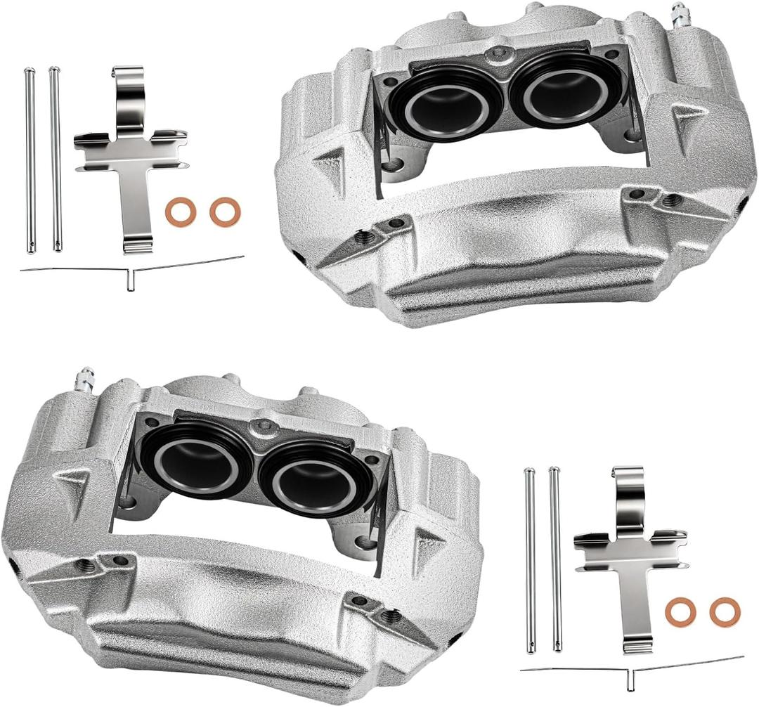 cciyu Front Left & Right Brake Calipers Assembly 191653 191654 1993 1994 1995 1996 1997 For Toyota For Land Cruiser 4.5L