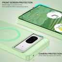 BENTOBEN for Google Pixel 7 Case [Compatible with Magsafe] Translucent Matte Magnetic Pixel 7 Case Magsafe Slim Thin Shockproof Women Men Protective Phone Cover for Google Pixel 7 6.4", Matcha Green