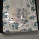 Modern Threads Printed 3-Piece Extra Soft Bedding Sheets & Pillowcase Set, Deep Pocket up to 16 inch Mattress Forever Roses Twin (15 Light Blue Roses)