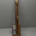 Ivilon Drapery Window Curtain Rod - End Cap Style Design 1 Inch Pole. 28 to 48 Inch Color Warm Gold