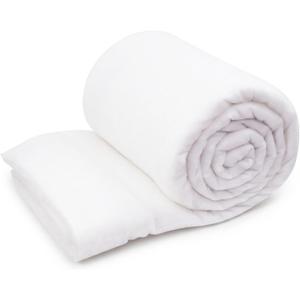 Upholstery Batting - 1/2 inch Thick Polyester Batting for Cushions, High Loft Cushion Wrap & Furniture Padding - 48" x 5 Yds - Super Soft Polyfill Batting for DIY, Sofa & Chair Repair