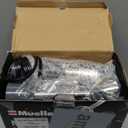 Mueller Multistick 5-in-1 Immersion Blender Handheld,12 Speed Hand Mixer-Turbo Boost,Heaviest Duty Copper Motor,Titanium reinforced Blades Hand Blender,Milk Frother Wand,Whisk,Beaker,Chopper,Grey (Gray)