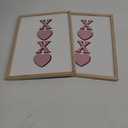Holiday Home 14inch Block Sign XOXO 2pcs