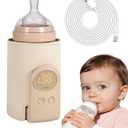 Umimile Portable Bottle Warmer for Travel  Heats The Bottle DirectlyNo Pouring, Fast Heating Baby Bottle Warmer on The Go, 6 Temp Settings & Auto Keep-Warm,Fits 2.5-3.3in Bottles (6000mAh)