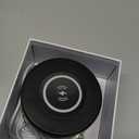 Security Camera Motion Activated with Wireless Charging, Dome Cams with Motion Detection, Night Vision, Local & Cloud Storage, Hd 1080P, Indoor Camera with Clock (Black)