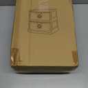 2-Tier Bread Box for Kitchen Counter, Clear Window Front, Adjustable Vent Dials, Large Capacity Stackable Bread Storage Bin Organizer for Countertop, White