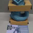 Gurgle Glug Jug The Bubble Jug Surf Blue 50 fl oz 1.5L Litre Extra Large Pitcher - Fish Shaped Jug - Decorative Ceramic Glugging Cocktail, Water and Gin Vase and Gurgling Carafe Pot