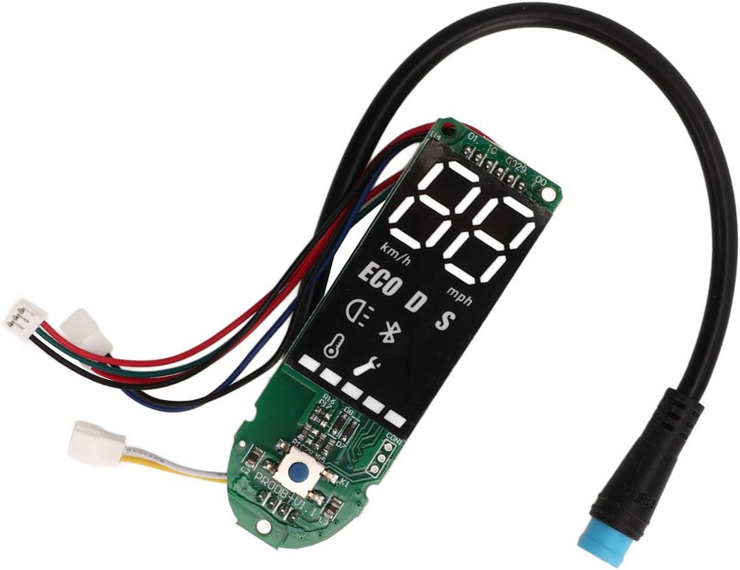 Electric Scooter Dashboard, PCB Material, Real-Time Data Display, Easy to Install, Replacement for Pro Electric Scooter