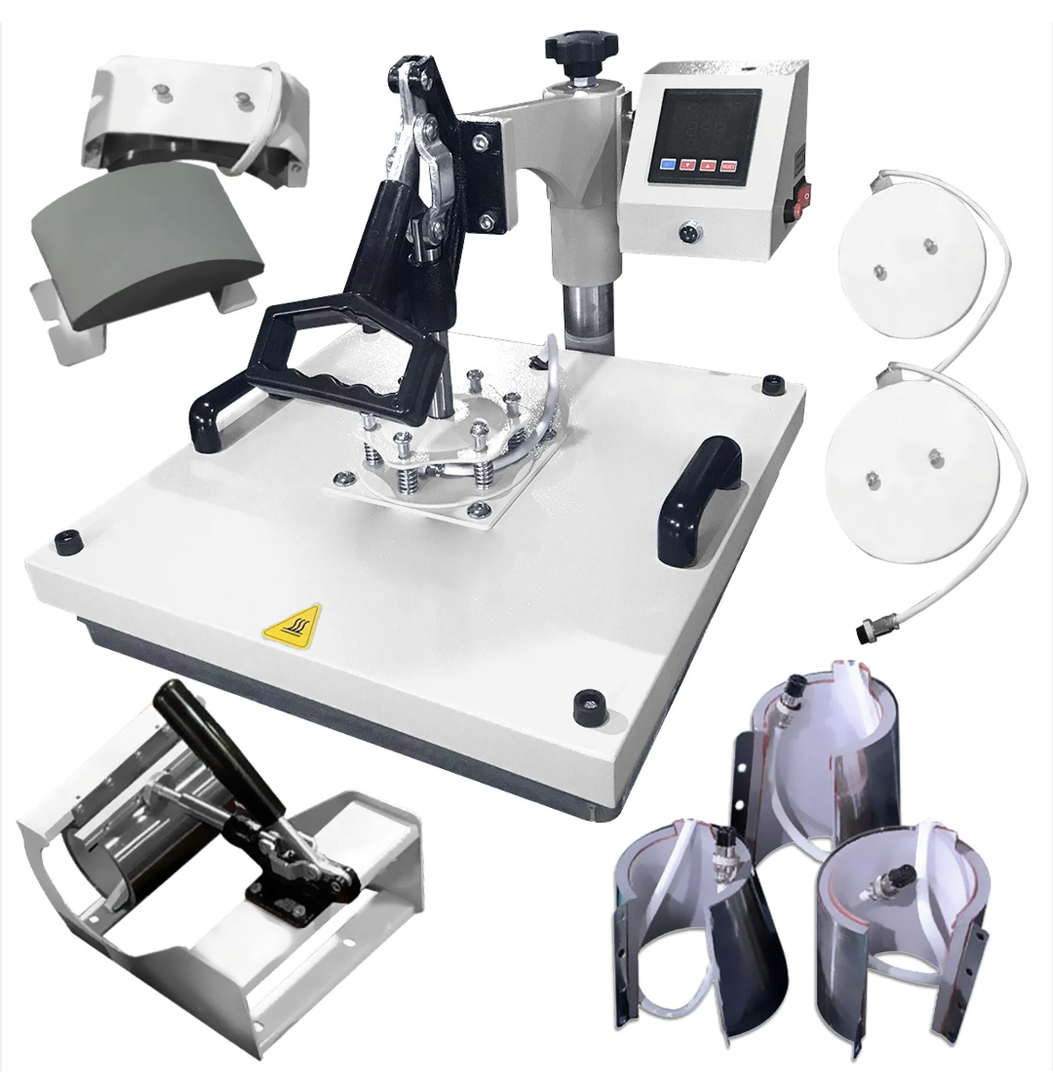 Swing Design 15" x 15" Swing Away 8-in-1 Heat Press